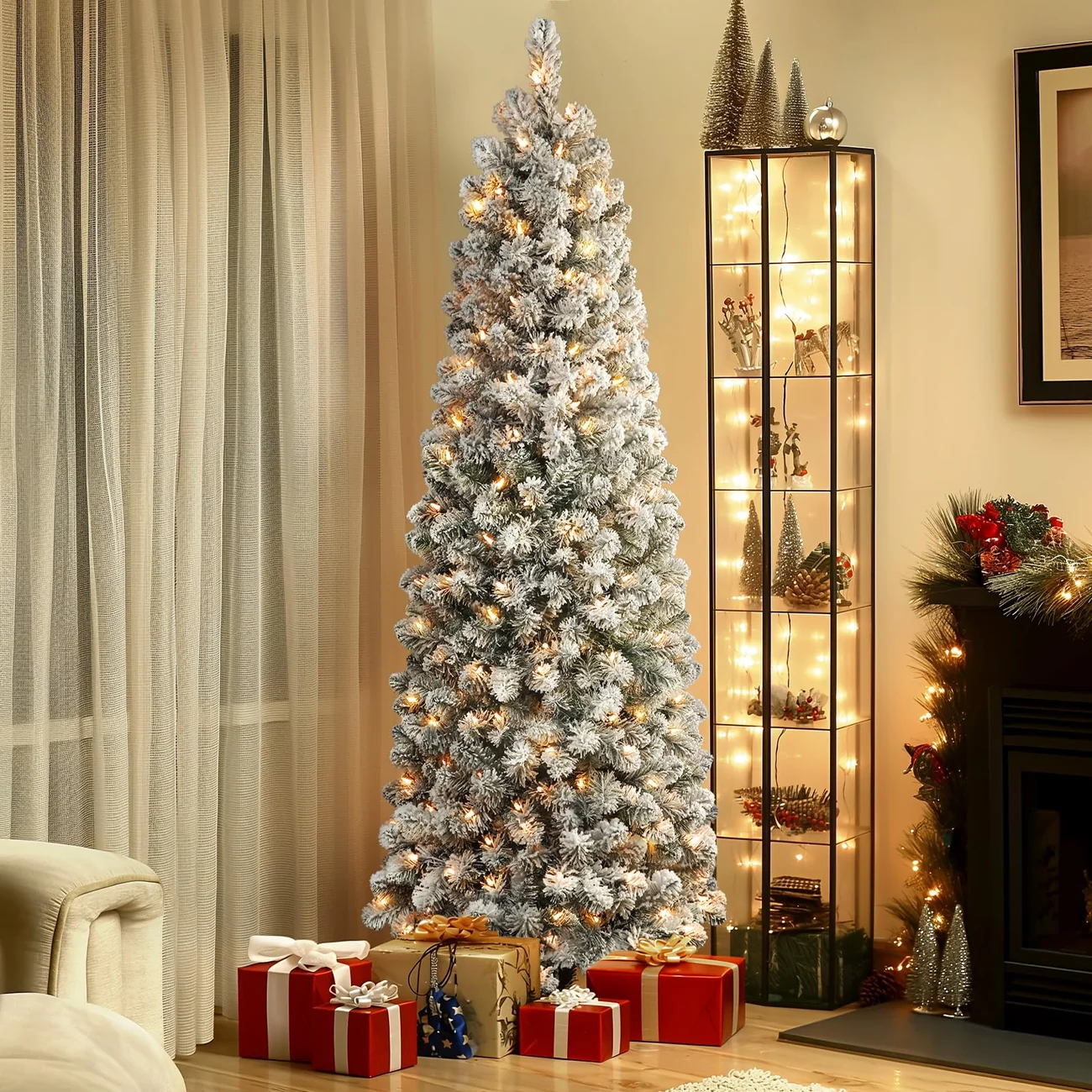 Flocked Spruce Pencil Christmas Tree, flocked spruce Christmas tree, spruce pencil Christmas tree, pencil artificial Christmas tree, flocked pencil Christmas tree, warm white Christmas tree, Christmas tree with warm white lights, slim Christmas tree, slim artificial Christmas tree, narrow Christmas tree, narrow artificial Christmas tree, pencil Christmas tree, artificial spruce Christmas tree, flocked artificial Christmas tree, flocked Christmas tree, lighted pencil Christmas tree, lighted flocked Christmas tree, warm white lighted Christmas tree, snowy Christmas tree, snow-inspired Christmas tree, Christmas tree for small spaces, apartment Christmas tree, corner Christmas tree, bedroom Christmas tree, living room Christmas tree, dining room Christmas tree, Christmas tree size options, Christmas tree size guide, Christmas tree placement, pencil Christmas tree decorating ideas, flocked Christmas tree decorating ideas, spruce Christmas tree decorations, slim Christmas tree decorations, warm white Christmas decor, cozy Christmas decor, winter wonderland Christmas decor, woodland Christmas decor, neutral Christmas decor, traditional Christmas decorations, elegant Christmas tree decor, Christmas tree ornaments, wooden Christmas ornaments, champagne Christmas ornaments, ivory Christmas ribbon, Christmas tree bows, Christmas tree topper, Christmas tree skirt, Christmas tree collar, holiday home decor, Christmas decorating ideas
