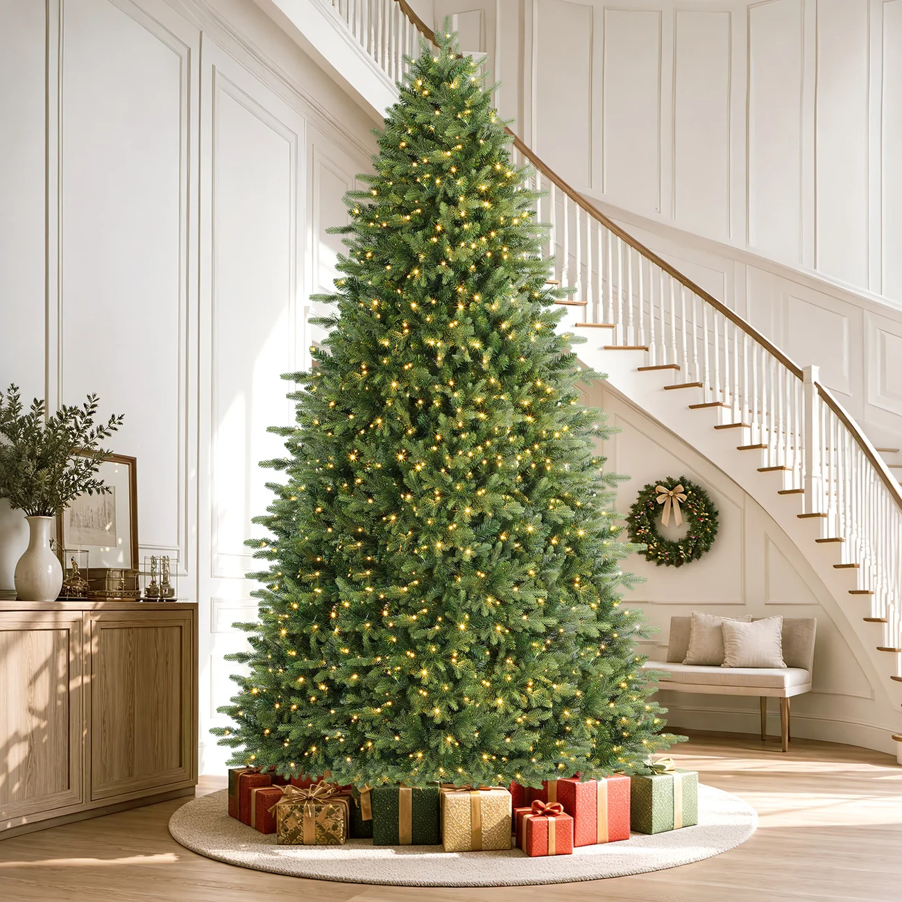 Fraser Fir Artificial Christmas Tree, Fraser Fir Christmas tree, artificial Fraser Fir tree, Fraser Fir tree with lights, Fraser Fir multi-color Christmas tree, Christmas tree with multi-color lights, multi-color Christmas tree, multicolor Christmas tree, artificial Christmas tree, artificial Christmas tree with lights, lighted Christmas tree, colorful Christmas tree, 6–9ft Christmas tree, 6–9ft artificial Christmas tree, 6–9ft Fraser Fir tree, tall Christmas tree, tall artificial Christmas tree, Christmas tree size guide, Christmas tree height guide, Fraser Fir Christmas tree decor, Fraser Fir decorating ideas, Christmas tree decorating ideas, artificial Christmas tree decorating ideas, multi-color Christmas tree ideas, traditional Christmas tree, traditional Christmas decorations, colorful Christmas decorations, family Christmas tree, family Christmas traditions, Christmas living room decor, Christmas home decor, festive home decor, holiday home decorations, holiday centerpiece, Christmas centerpiece tree, cozy Christmas decor, Christmas tree ornaments, colorful Christmas ornaments, handmade Christmas ornaments, wooden Christmas ornaments, family keepsake ornaments, red and gold Christmas decorations, Christmas tree ribbon, Christmas tree bows, Christmas tree topper, Christmas tree star, Christmas tree skirt, Christmas tree collar, Christmas gift wrapping ideas, Christmas tree placement