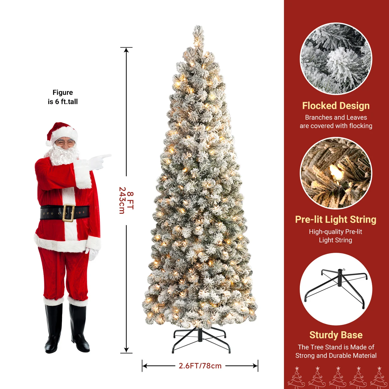 Flocked Spruce Pencil Christmas Tree, flocked spruce Christmas tree, spruce pencil Christmas tree, pencil artificial Christmas tree, flocked pencil Christmas tree, warm white Christmas tree, Christmas tree with warm white lights, slim Christmas tree, slim artificial Christmas tree, narrow Christmas tree, narrow artificial Christmas tree, pencil Christmas tree, artificial spruce Christmas tree, flocked artificial Christmas tree, flocked Christmas tree, lighted pencil Christmas tree, lighted flocked Christmas tree, warm white lighted Christmas tree, snowy Christmas tree, snow-inspired Christmas tree, Christmas tree for small spaces, apartment Christmas tree, corner Christmas tree, bedroom Christmas tree, living room Christmas tree, dining room Christmas tree, Christmas tree size options, Christmas tree size guide, Christmas tree placement, pencil Christmas tree decorating ideas, flocked Christmas tree decorating ideas, spruce Christmas tree decorations, slim Christmas tree decorations, warm white Christmas decor, cozy Christmas decor, winter wonderland Christmas decor, woodland Christmas decor, neutral Christmas decor, traditional Christmas decorations, elegant Christmas tree decor, Christmas tree ornaments, wooden Christmas ornaments, champagne Christmas ornaments, ivory Christmas ribbon, Christmas tree bows, Christmas tree topper, Christmas tree skirt, Christmas tree collar, holiday home decor, Christmas decorating ideas