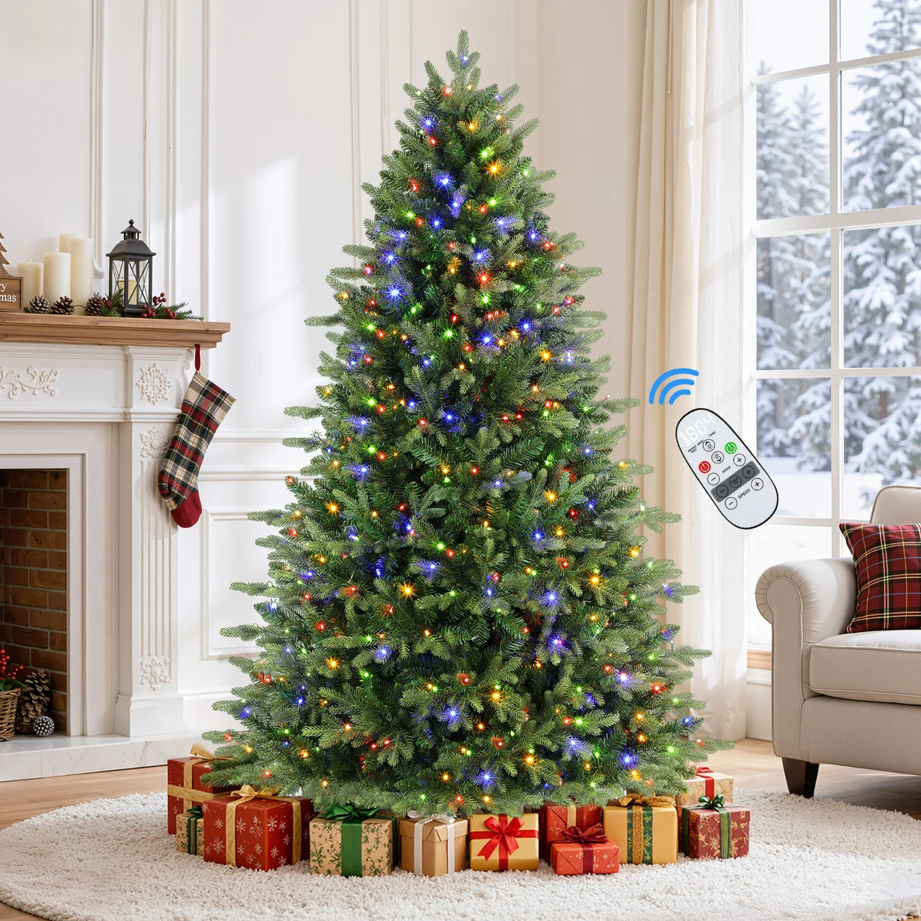 Fraser Fir Artificial Christmas Tree, Fraser Fir Christmas tree, artificial Fraser Fir tree, Fraser Fir tree with lights, Fraser Fir multi-color Christmas tree, Christmas tree with multi-color lights, multi-color Christmas tree, multicolor Christmas tree, artificial Christmas tree, artificial Christmas tree with lights, lighted Christmas tree, colorful Christmas tree, 6–9ft Christmas tree, 6–9ft artificial Christmas tree, 6–9ft Fraser Fir tree, tall Christmas tree, tall artificial Christmas tree, Christmas tree size guide, Christmas tree height guide, Fraser Fir Christmas tree decor, Fraser Fir decorating ideas, Christmas tree decorating ideas, artificial Christmas tree decorating ideas, multi-color Christmas tree ideas, traditional Christmas tree, traditional Christmas decorations, colorful Christmas decorations, family Christmas tree, family Christmas traditions, Christmas living room decor, Christmas home decor, festive home decor, holiday home decorations, holiday centerpiece, Christmas centerpiece tree, cozy Christmas decor, Christmas tree ornaments, colorful Christmas ornaments, handmade Christmas ornaments, wooden Christmas ornaments, family keepsake ornaments, red and gold Christmas decorations, Christmas tree ribbon, Christmas tree bows, Christmas tree topper, Christmas tree star, Christmas tree skirt, Christmas tree collar, Christmas gift wrapping ideas, Christmas tree placement