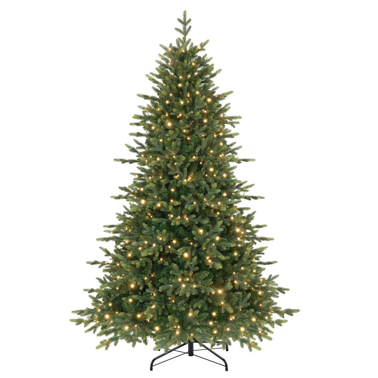 Twinkling Balsam Fir Pre-Lit Artificial Christmas Tree with Multi-Color LED Lights, 17 Mode with Remote | 5/6/7/7.5/8/9FT - Image 25
