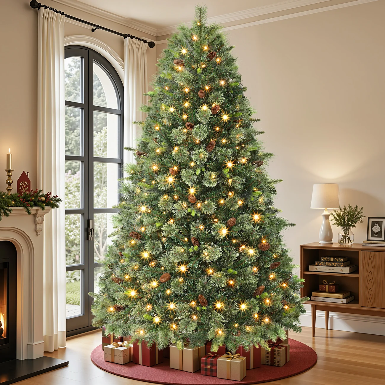 Carolina Pine Artificial Christmas Trees - Image 3