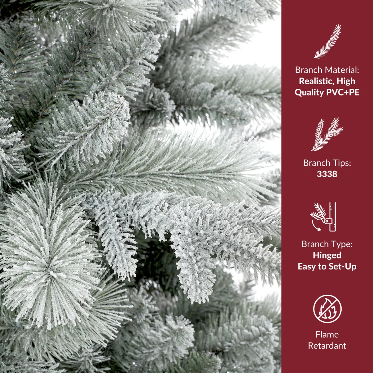 7.5ft Premium Twinkling Flocked Princess Pine Christmas Tree, 7.5ft Christmas tree, 7.5 foot Christmas tree, Premium Christmas tree, Princess Pine Christmas tree, Flocked Princess Pine Christmas tree, Twinkling Princess Pine tree, Flocked Christmas tree, Pre-lit Christmas tree, Pre-lit flocked Christmas tree, Twinkling Christmas tree, Clear light Christmas tree, Christmas tree with 500 lights, 500 pre-lit clear twinkle lights, Christmas tree with 3338 tips, 3338 lifelike tips, Lifelike Christmas tree, Artificial Christmas tree, Flocked artificial Christmas tree, 7.5ft pre-lit Christmas tree, 7.5ft flocked Christmas tree, 7.5ft Princess Pine tree, Snowy Christmas tree, Snow-inspired Christmas tree, Indoor Christmas tree, Tall Christmas tree, Christmas tree with clear lights, Christmas tree with twinkle lights, Holiday centerpiece, Christmas living room decor, Christmas entryway decor, Winter wonderland Christmas decor, Elegant Christmas tree, Traditional Christmas tree decor, Cozy Christmas decorations, Flocked Christmas tree ideas, Princess Pine decorating ideas, Christmas tree decorating ideas, Pre-lit Christmas tree decorations, Christmas tree ornaments, Christmas tree ribbon ideas, Christmas tree topper ideas, Christmas tree skirt, Christmas tree collar, Red and gold Christmas decorations, Champagne Christmas decorations, Woodland Christmas tree decor, Family Christmas tree, Christmas home decor, Christmas tree buying guide