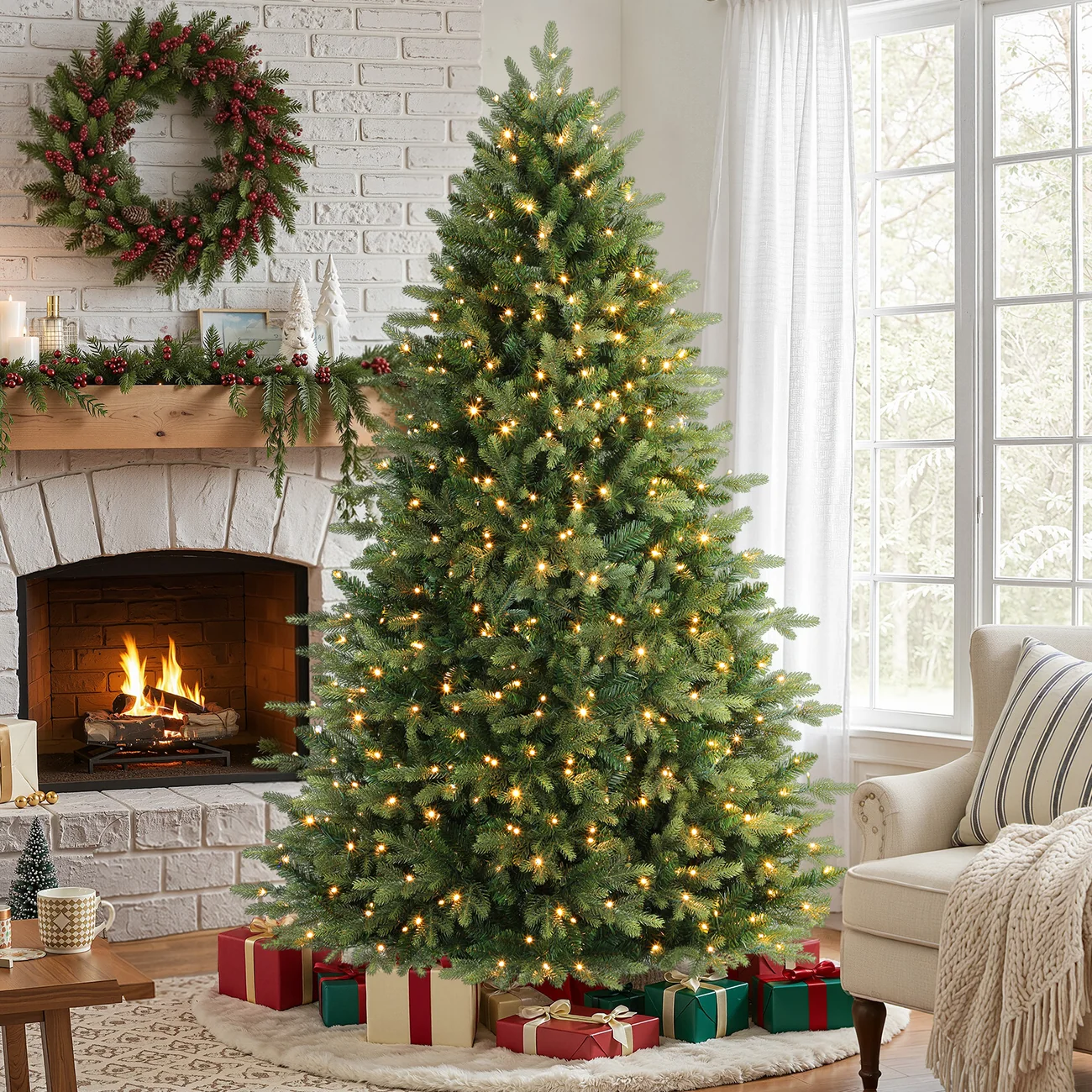 Fraser Fir Artificial Christmas Tree, Fraser Fir Christmas tree, artificial Fraser Fir tree, Fraser Fir tree with lights, Fraser Fir multi-color Christmas tree, Christmas tree with multi-color lights, multi-color Christmas tree, multicolor Christmas tree, artificial Christmas tree, artificial Christmas tree with lights, lighted Christmas tree, colorful Christmas tree, 6–9ft Christmas tree, 6–9ft artificial Christmas tree, 6–9ft Fraser Fir tree, tall Christmas tree, tall artificial Christmas tree, Christmas tree size guide, Christmas tree height guide, Fraser Fir Christmas tree decor, Fraser Fir decorating ideas, Christmas tree decorating ideas, artificial Christmas tree decorating ideas, multi-color Christmas tree ideas, traditional Christmas tree, traditional Christmas decorations, colorful Christmas decorations, family Christmas tree, family Christmas traditions, Christmas living room decor, Christmas home decor, festive home decor, holiday home decorations, holiday centerpiece, Christmas centerpiece tree, cozy Christmas decor, Christmas tree ornaments, colorful Christmas ornaments, handmade Christmas ornaments, wooden Christmas ornaments, family keepsake ornaments, red and gold Christmas decorations, Christmas tree ribbon, Christmas tree bows, Christmas tree topper, Christmas tree star, Christmas tree skirt, Christmas tree collar, Christmas gift wrapping ideas, Christmas tree placement