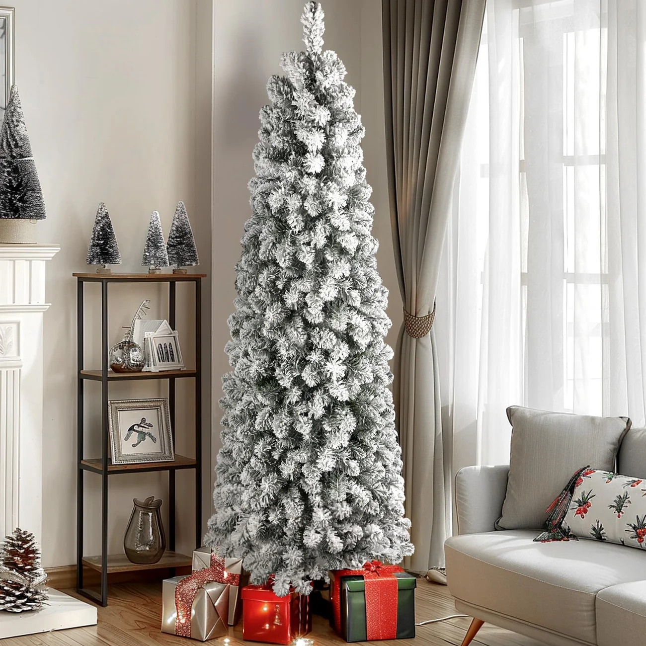 Flocked Spruce Pencil Christmas Tree, flocked spruce Christmas tree, spruce pencil Christmas tree, pencil artificial Christmas tree, flocked pencil Christmas tree, warm white Christmas tree, Christmas tree with warm white lights, slim Christmas tree, slim artificial Christmas tree, narrow Christmas tree, narrow artificial Christmas tree, pencil Christmas tree, artificial spruce Christmas tree, flocked artificial Christmas tree, flocked Christmas tree, lighted pencil Christmas tree, lighted flocked Christmas tree, warm white lighted Christmas tree, snowy Christmas tree, snow-inspired Christmas tree, Christmas tree for small spaces, apartment Christmas tree, corner Christmas tree, bedroom Christmas tree, living room Christmas tree, dining room Christmas tree, Christmas tree size options, Christmas tree size guide, Christmas tree placement, pencil Christmas tree decorating ideas, flocked Christmas tree decorating ideas, spruce Christmas tree decorations, slim Christmas tree decorations, warm white Christmas decor, cozy Christmas decor, winter wonderland Christmas decor, woodland Christmas decor, neutral Christmas decor, traditional Christmas decorations, elegant Christmas tree decor, Christmas tree ornaments, wooden Christmas ornaments, champagne Christmas ornaments, ivory Christmas ribbon, Christmas tree bows, Christmas tree topper, Christmas tree skirt, Christmas tree collar, holiday home decor, Christmas decorating ideas
